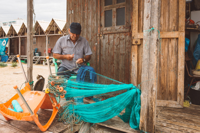 Fishing Village, Algarve, Portugal 